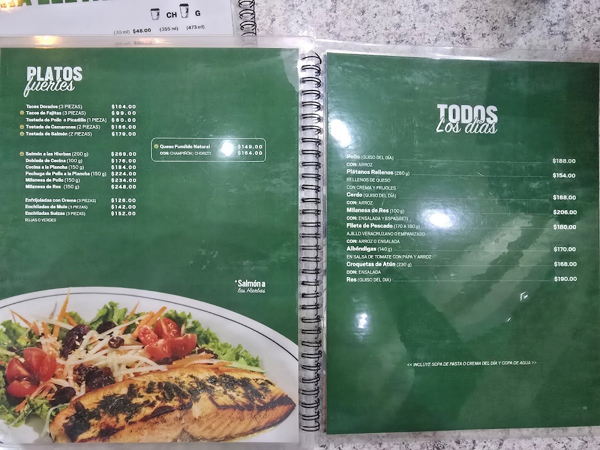 Café Andrade Diverplaza Menu - Image 1